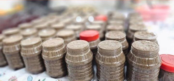 معجون گیاهی کلحر پاکستانی ترکیب ۱۶ گیاه و 20گرم ژل رویال برای افزایش وزن سالم و عضلهسازی/یک کیلو