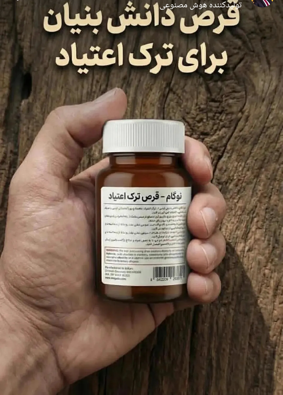 300عدد کپسول گیاهی ترک اعتیاد مناسب ترک 4 تا 5عدد در روز مواد ب2--09025650820